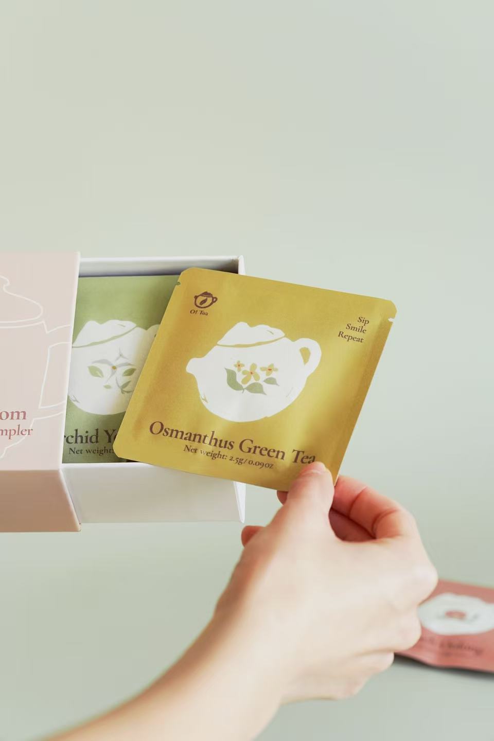 Treasures of Blossom: Scented Loose Leaf Tea Box
