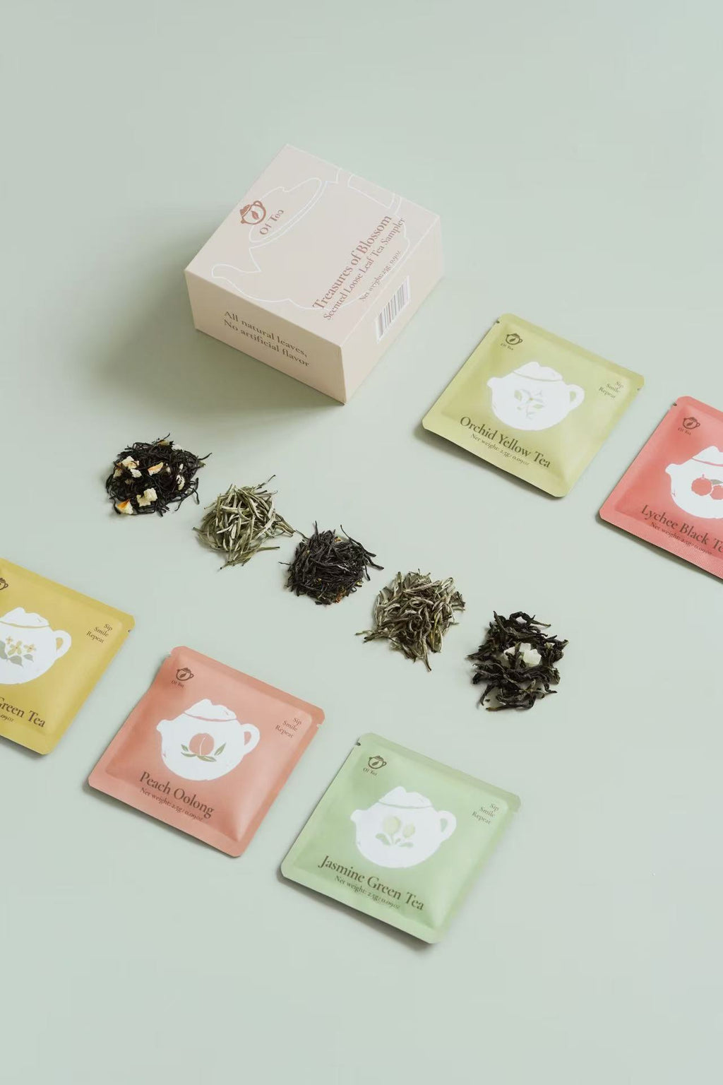 Treasures of Blossom: Scented Loose Leaf Tea Box