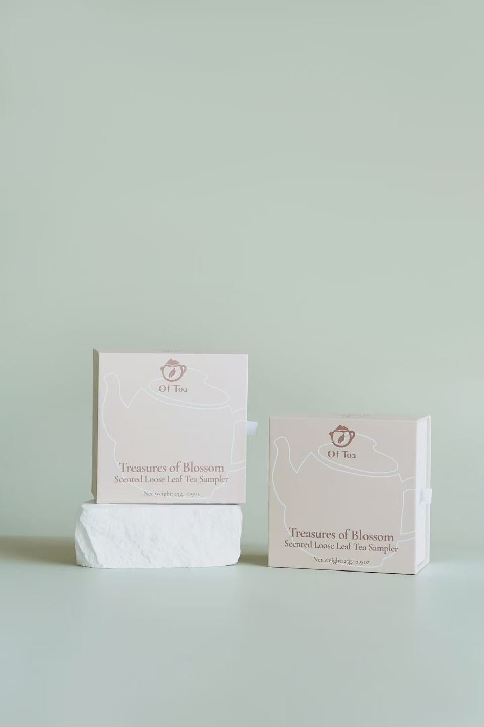 Treasures of Blossom: Scented Loose Leaf Tea Box