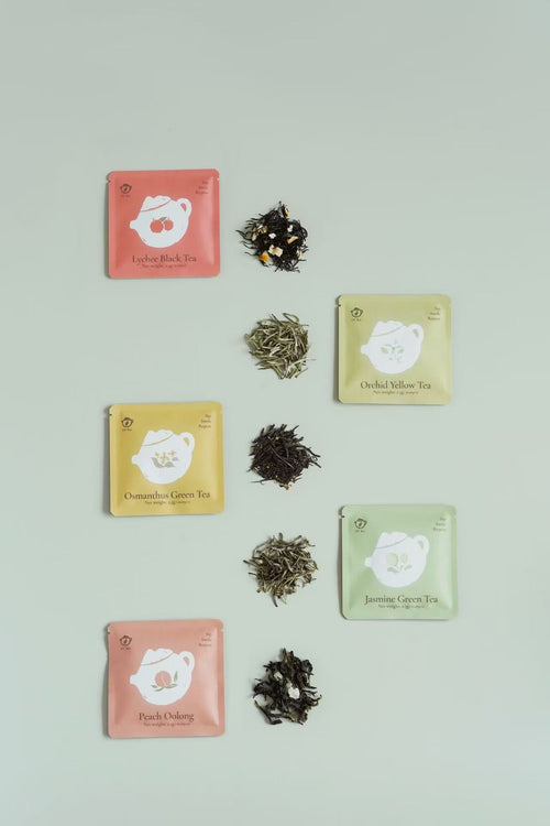 Treasures of Blossom: Scented Loose Leaf Tea Box